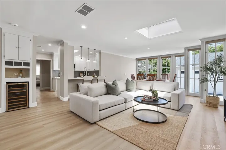 The kitchen is the heart of this home.  Centrally located with access to the living room and bedrooms.