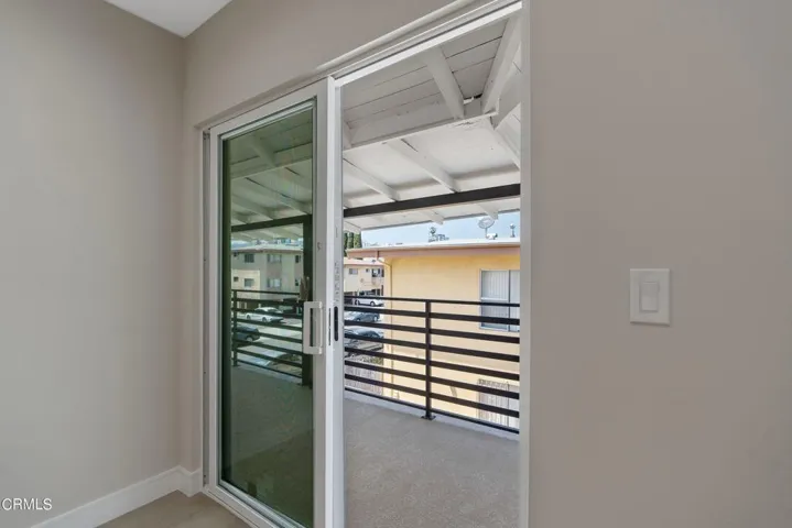 balcony door in bedroom #2