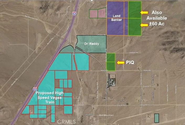 An additional ±60 acres is also available for purchase