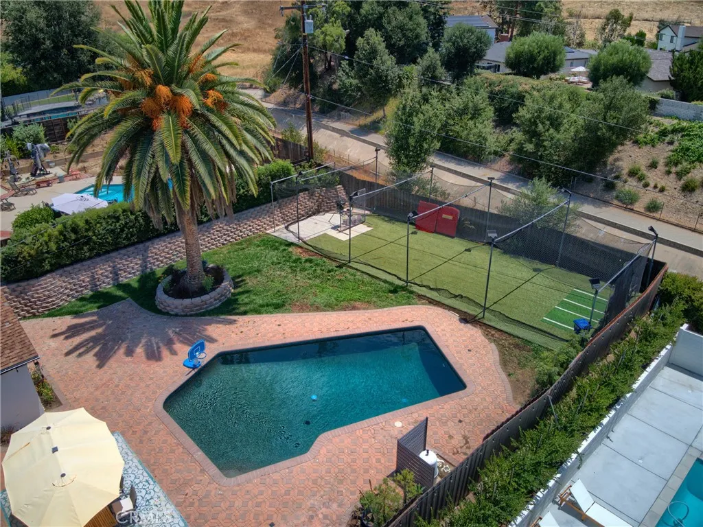 Pool and Batting Cage