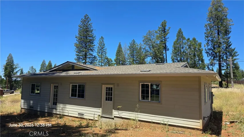 Back of home & East side