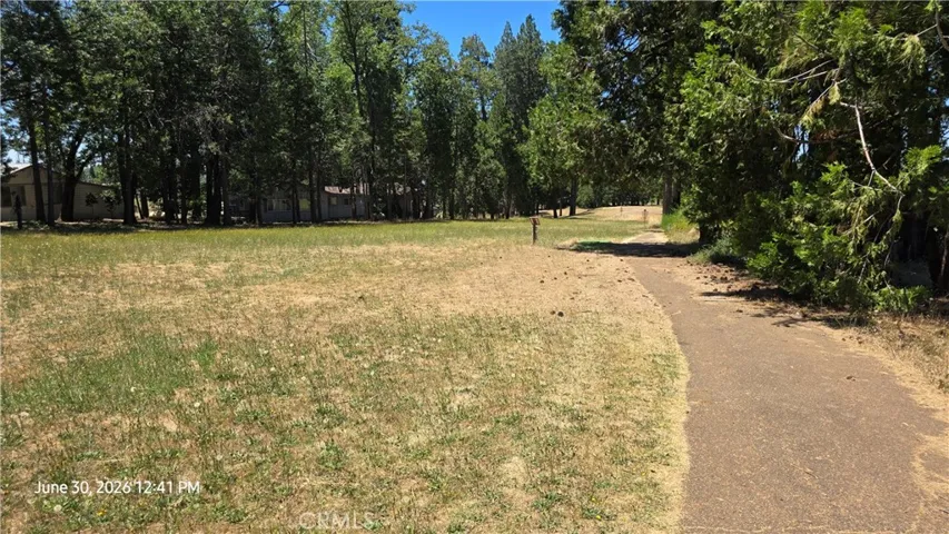 Looking West on Course