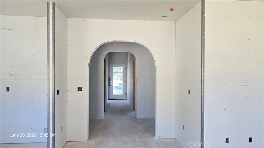 Hall from living room to bedrooms