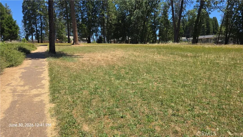 Looking East on Course