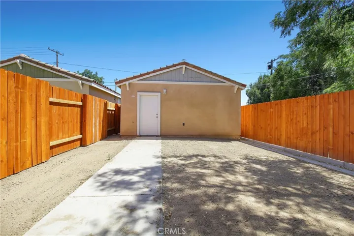 Detached ADU ready garage. Creating nice private backyard space.