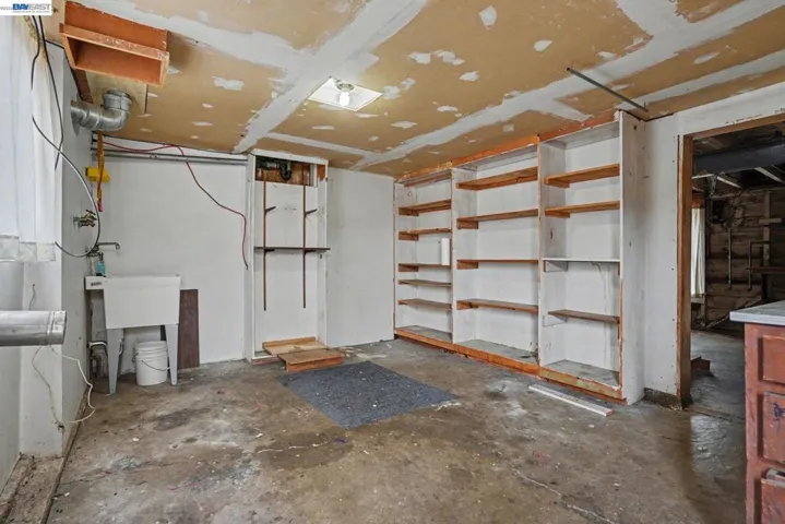 Basement Storage
