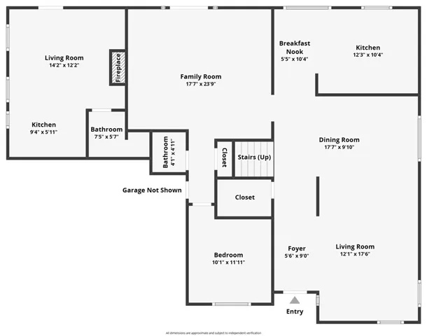 771 Via Vista Verde layout