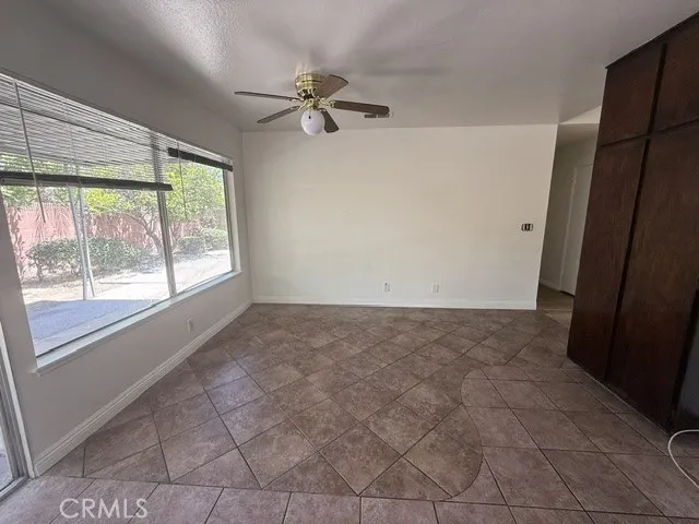 Bright dining area