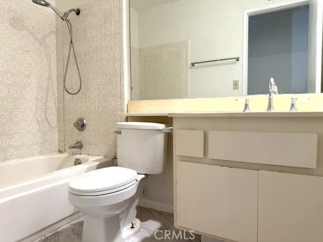 Hallway bathroom