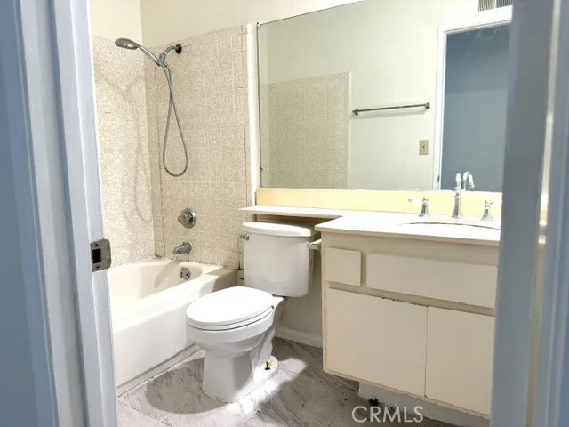 Hallway bathroom