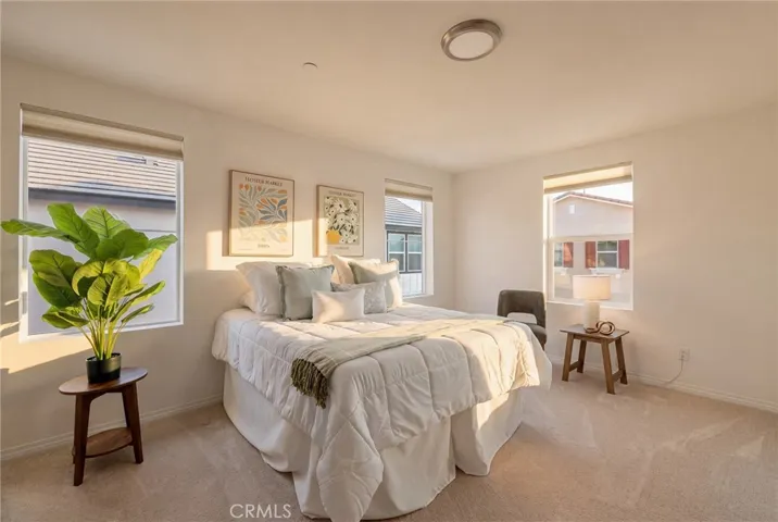 Color enhanced. 2nd secondary bedroom