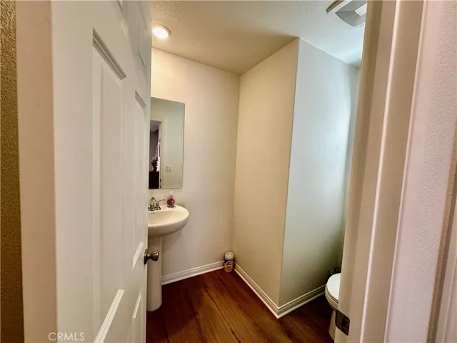 1st floor, powder room