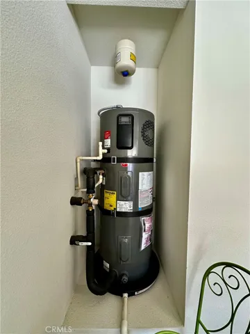 water heater in garage