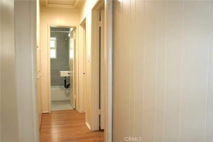 Hallway going to the Bedrooms & Bathroom