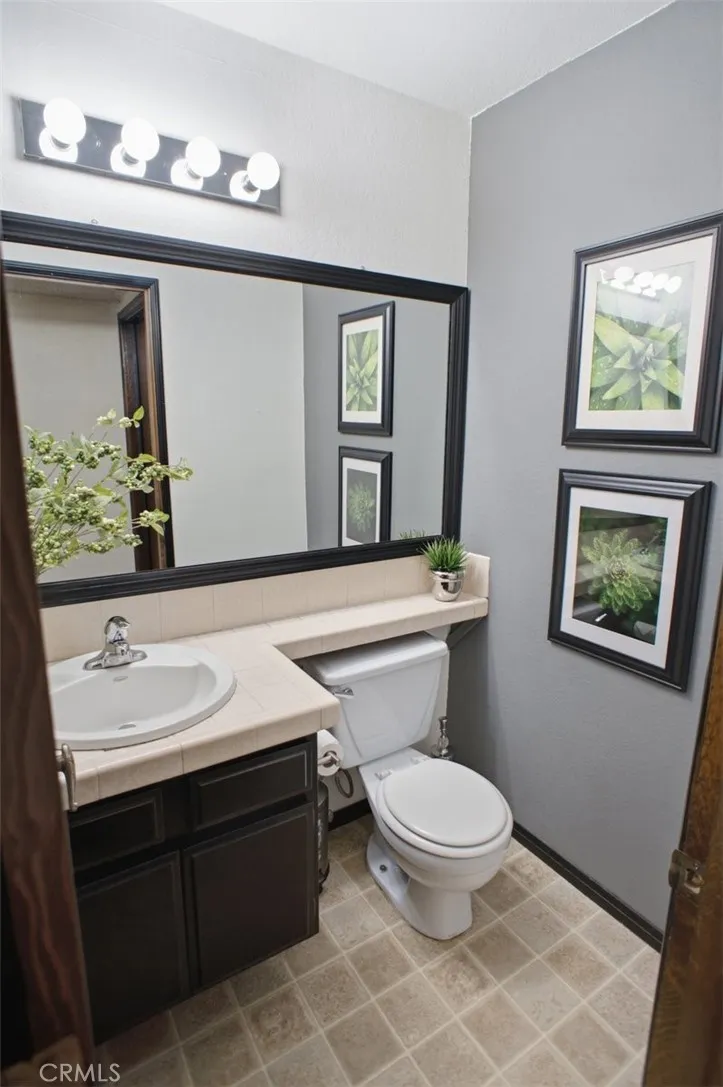 Powder room main floor