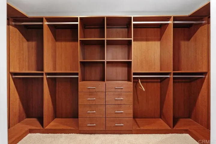 primary walk in closet