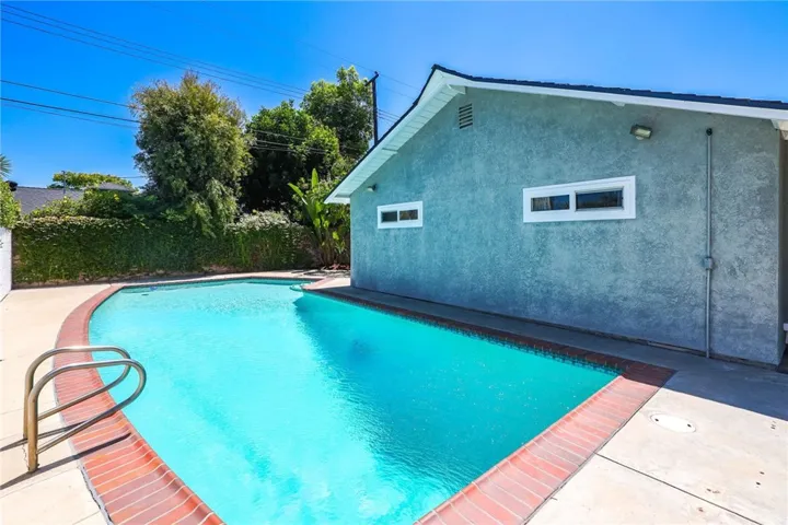 Pool service is included in lease.
