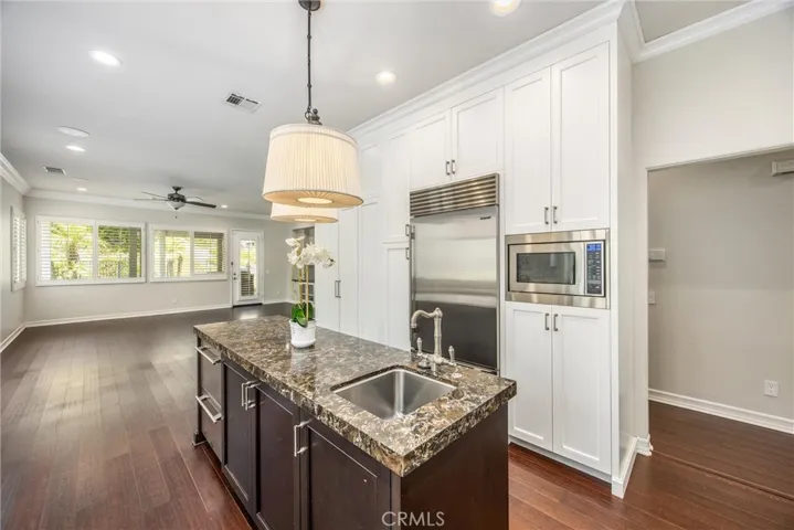 Premium stainless steel appliances