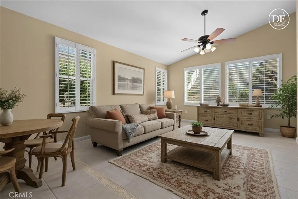 Family Room - Digitally Enhanced - Virtually Staged