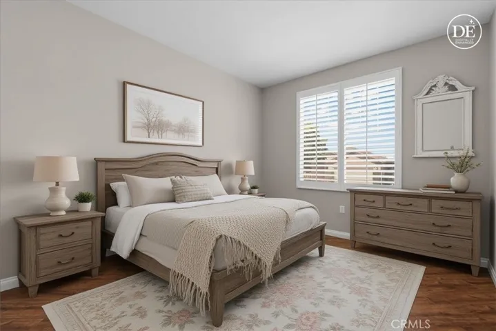 Bedroom #2 - Digitally Enhanced - Virtually Staged