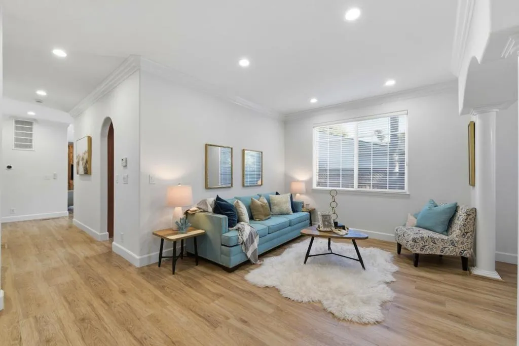 Easy flow through the house. LIght and bright!