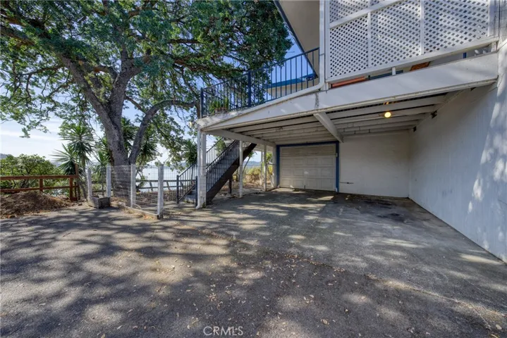 carport and garage / work shop