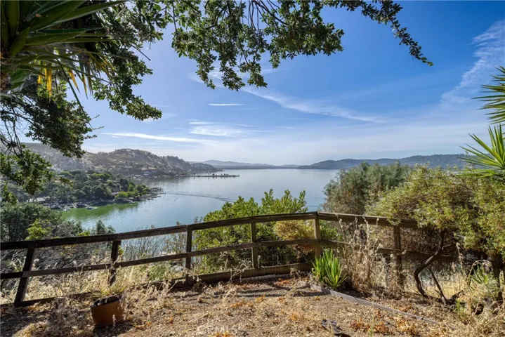bottom of yard lake view