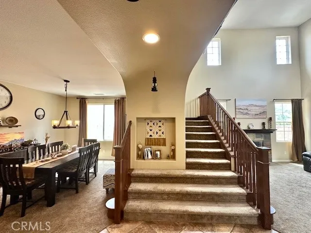 Stairway to second floor