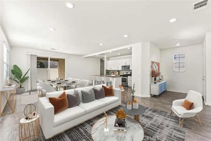 virtual staging living room