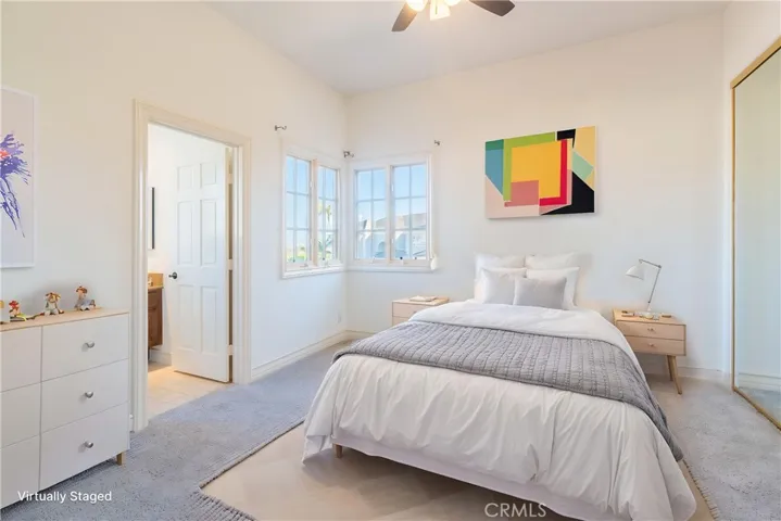 Virtual Staging: Bedroom w/ Jack & Jill
