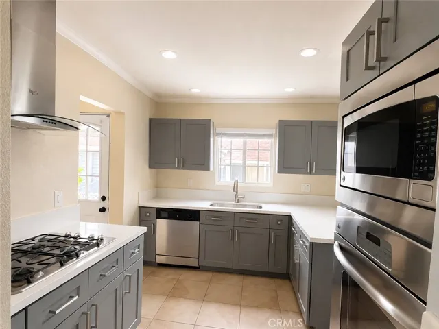 Newly remodeled kitchen