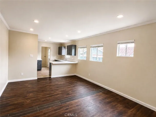 Bright and open plan living space