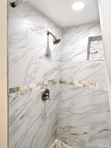 Primary bathroom shower