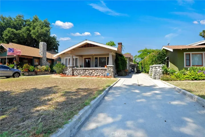 Long driveway to rear yard. Over 7,200 sq ft lot. Room for expansion front and rear.