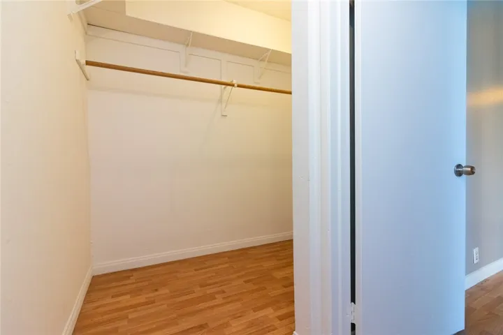 Large walk in closet.
