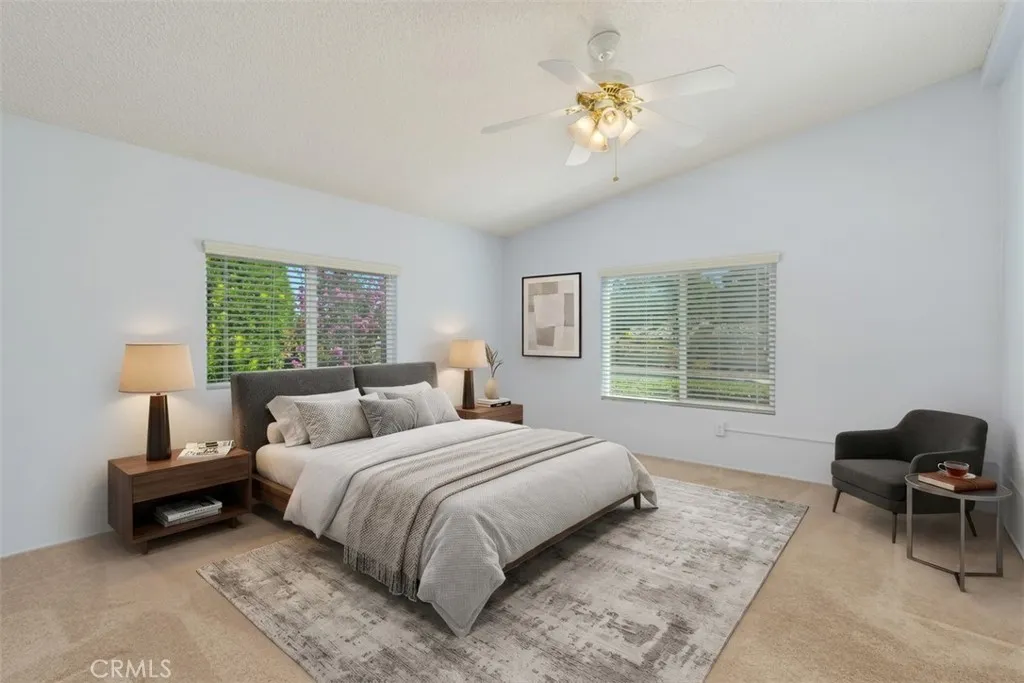 Virtually Staged Bedroom