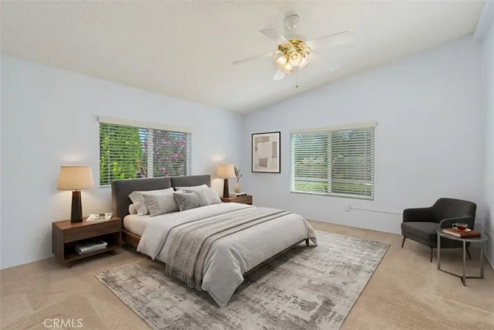 Virtually Staged Bedroom