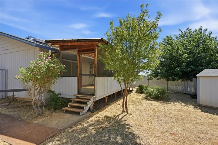 Covered Back Porch
