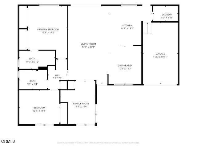 2D Floor Plan for 13201 Village 13 (1)