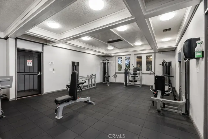 Community gym There a second one with treadmills