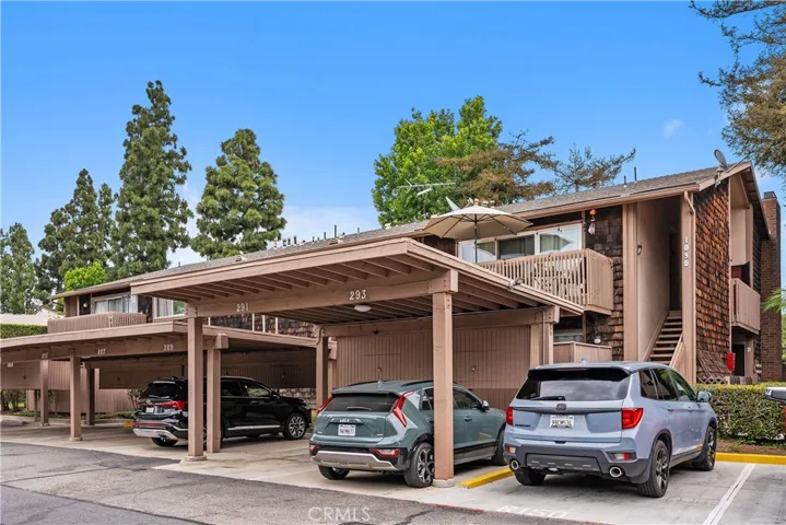 Convenient carport #293 with storage