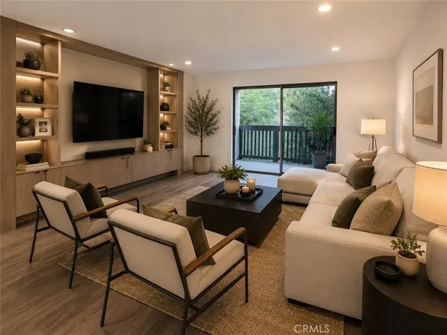 Ai generated furnishing in living area
