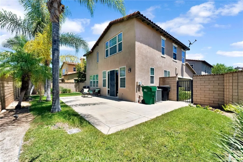 Good -sized backyard
