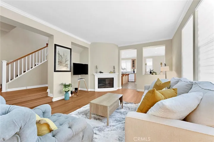 Open - concept kitchen and dinning area