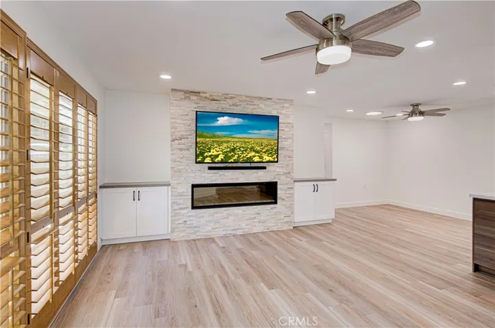 60" TV included