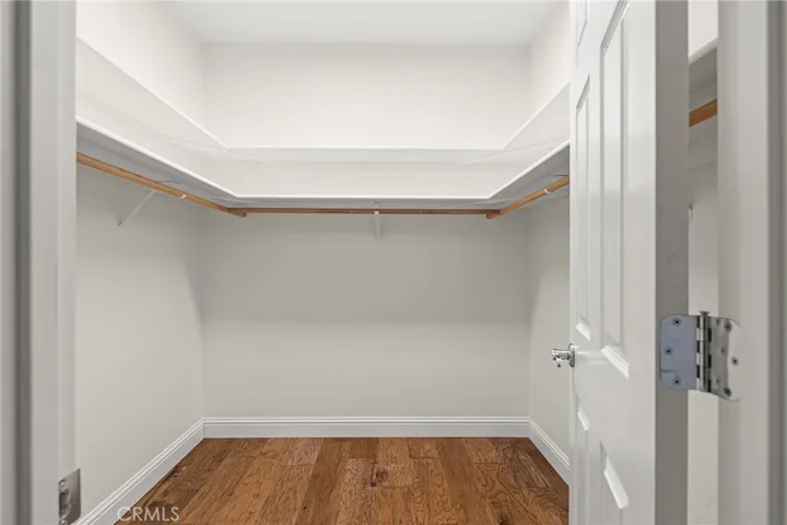Large walk-in closet!