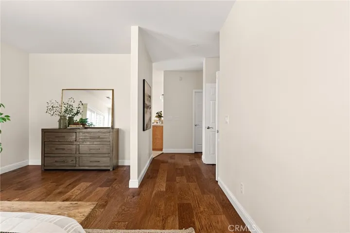 Primary Bedroom has so much additional living space!