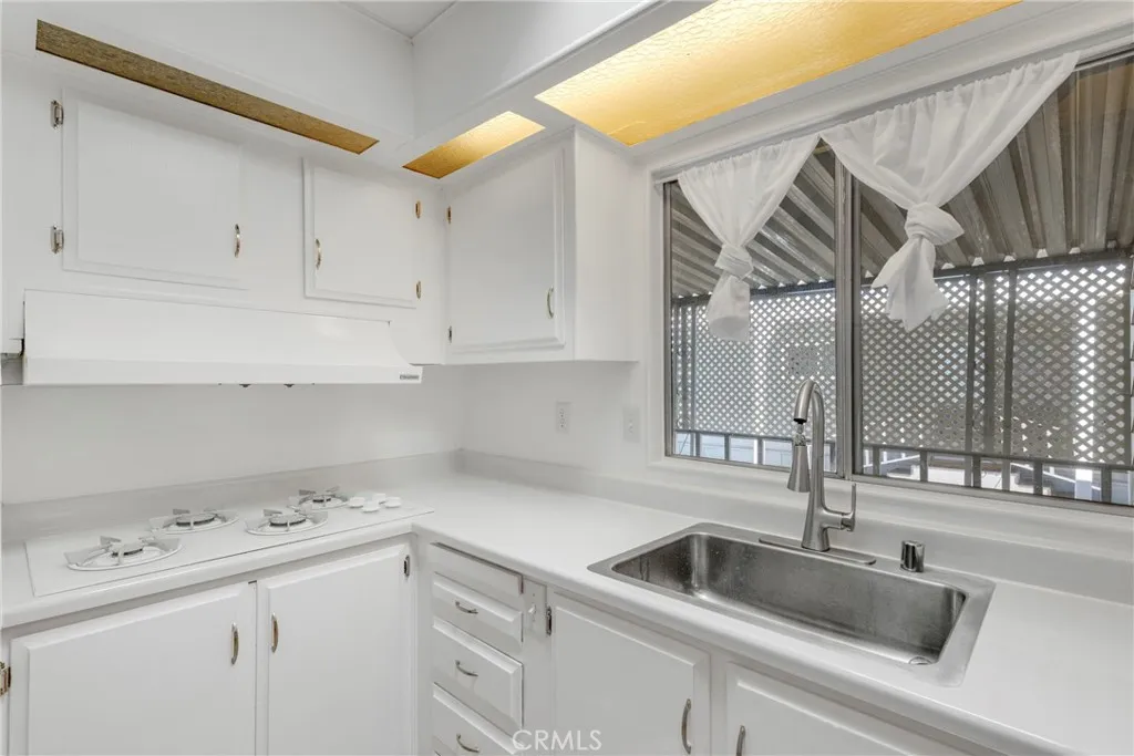 Newly glazed counter tops