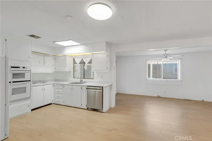 Kitchen and family room open concept