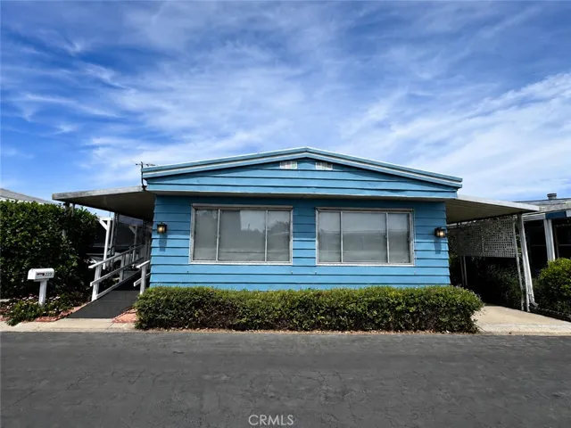 Fresh new exterior paint